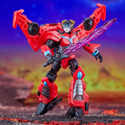 Windblade Cyberverse Universe Transformers Generations Legacy United Deluxe Class Action Figure 14 cm