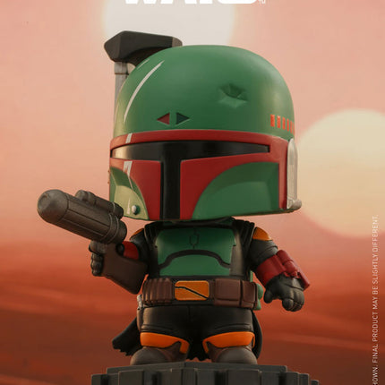 Boba Fett Black Star Wars: The Mandalorian Cosbi Mini Figure 8 cm