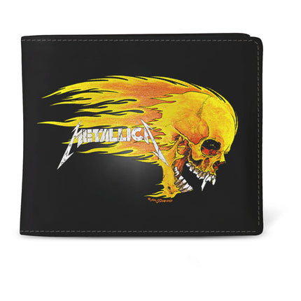 Metallica Wallet Pushead Flame